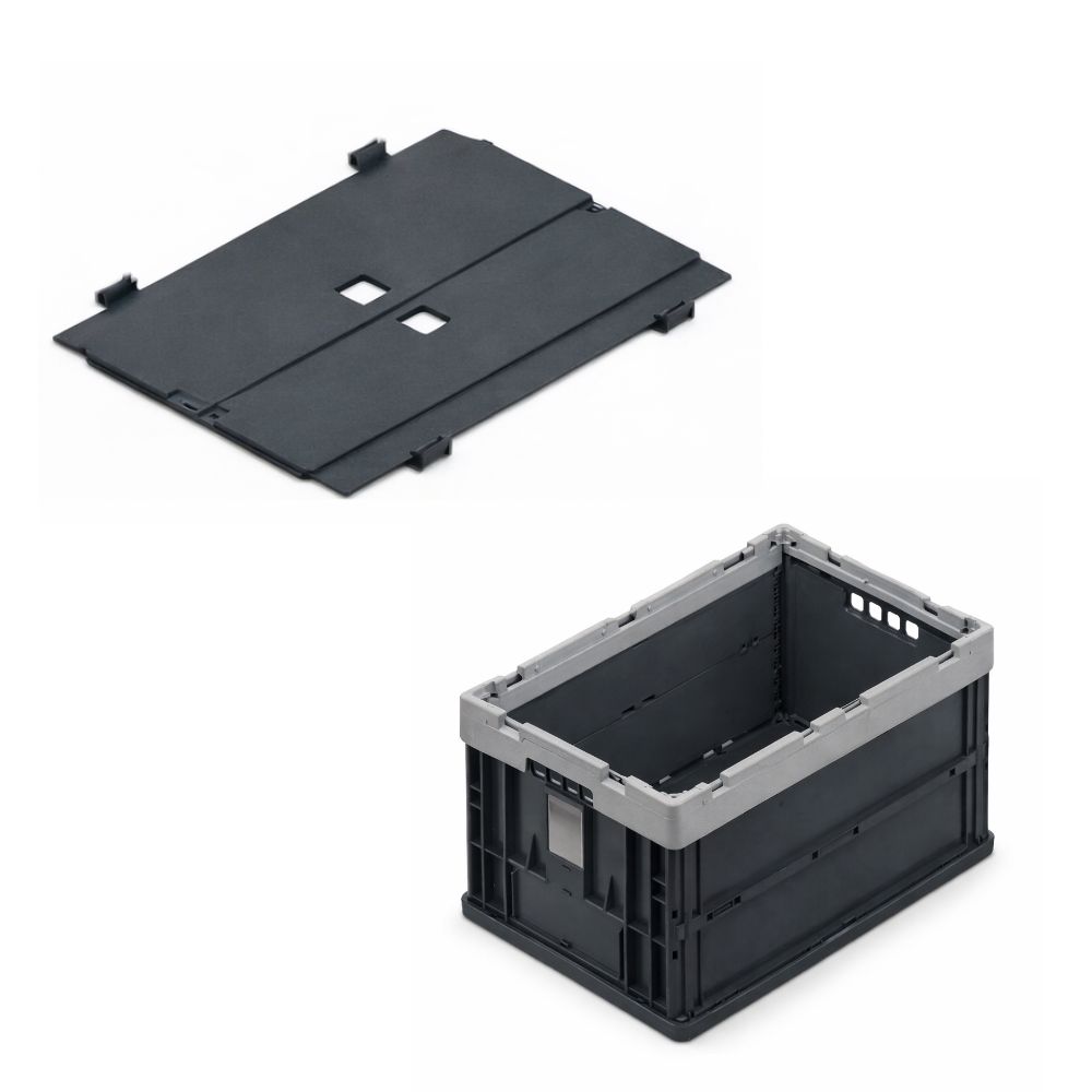 Couvercle articulé pour caisse pliable FLEX