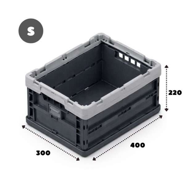 Bac pliable FLEX Taille 400x300x220 Bac pliable FLEX Taille 400x300x220