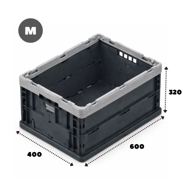 Bac pliable FLEX Taille 600x400x320 Bac pliable FLEX Taille 600x400x320