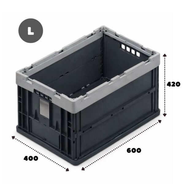Bac pliable FLEX Taille 600x400x420 Bac pliable FLEX Taille 600x400x420