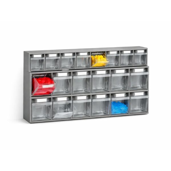 21 Casiers muraux pour atelier 600x107x300 21 Casiers muraux pour atelier 600x107x300